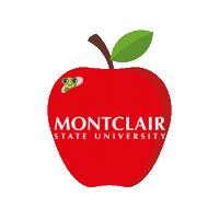 Red Hawks Apple Sticker by Montclair State University