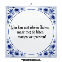 Humor Focus Sticker by Tegelspreuken.nl