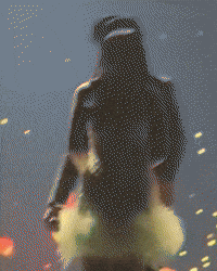 Lets Go Silhouette GIF