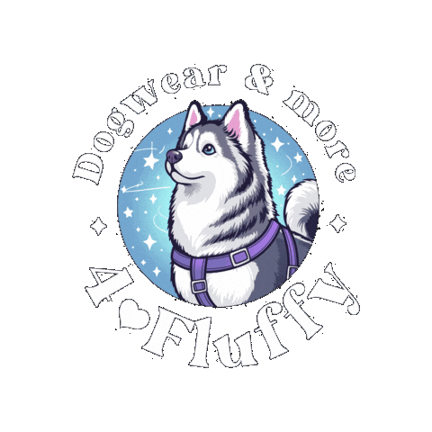 Dogwear Sticker by 4fluffy.shop