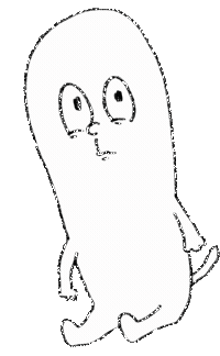 Confused Ghost Sticker