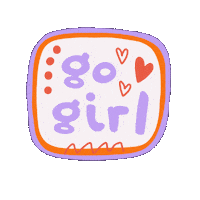 Girl Go Sticker