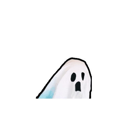 Halloween Ghost Sticker by Rick Rack Textiles