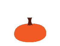 Autumn Pumpkin Sticker by Jessica Lau