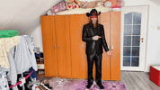 Looking Good Black Suit GIF