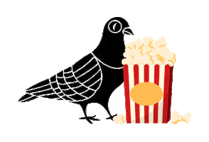 Kino Popcorn Sticker by goodnight_at