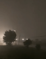 Wind and Lightning Thrash Oklahoma City Overnight