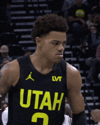Excited Basketball GIF by Utah Jazz