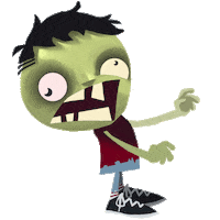 zombie STICKER