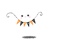 Halloween Ghost Sticker by GSMnet