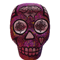 Skull Calavera Sticker