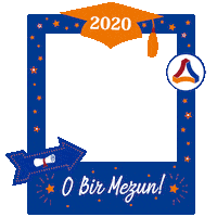 Graduation Cap Sticker by TOBB ETÜ