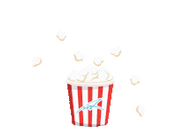 Movie Popcorn Sticker by Mistral Community