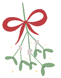Kiss Me Christmas Sticker