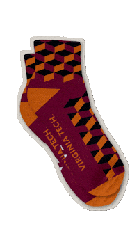 Socks Vt Sticker by Virginia Tech