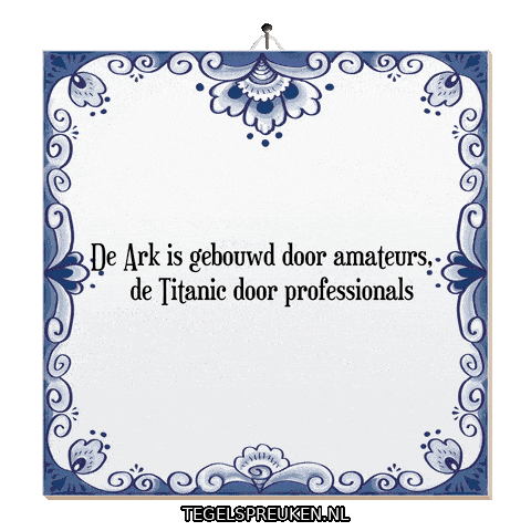 Teamwork Spreuk Sticker by Tegelspreuken.nl