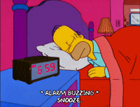 tired homer simpson GIF