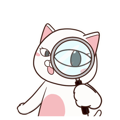 annmeowparty cat watch check meow Sticker