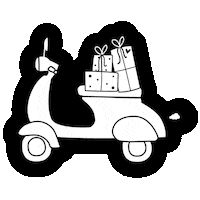 Happy Birthday Delivery Sticker by Zoedt.NL