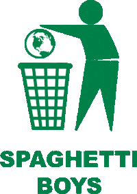 trash Sticker by Spaghetti Boys