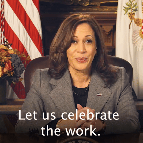 Let us celebrate the work.