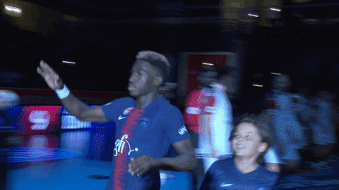 high five sport GIF by Paris Saint-Germain Handball