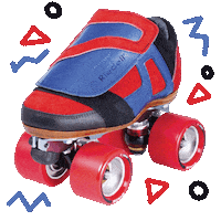 RiedellSkates wheels rollerskate roller skate roller skates Sticker