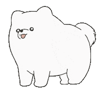 Happy Dog Sticker