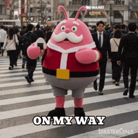 On My Way Monday GIF by LobsterClaus