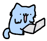 Cat No Sticker by sillynub