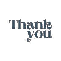 Thankyou Sticker by Brey Shirley