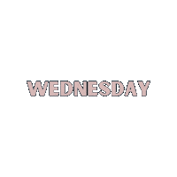 Wednesday Sticker by Brey Shirley