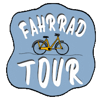 Tour E-Bike Sticker by Reiseausschnitte