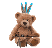 Native Americans Thanksgiving Sticker