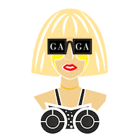 the fame turns 10 Sticker by Lady Gaga