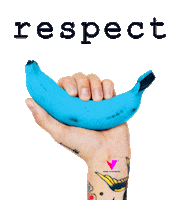 Banana Respect Sticker by Pink Different