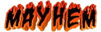 Mayhem Sticker by GIPHY Text