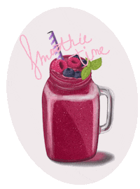 Summer Drink Sticker