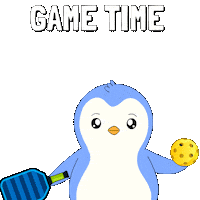 Game Time Penguins Sticker by Pudgy Memez