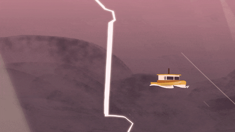 sea storm GIF by SVA Computer Art, Computer Animation and Visual Effects