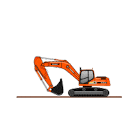 tmrmaquinaria cat case john deere chl Sticker