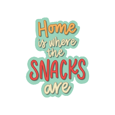 Home Snacks Sticker