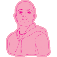 Kinibe angry kinibe brintey Sticker
