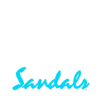 beach cheers Sticker by Sandals Resorts