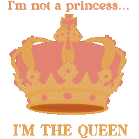 The Queen Girl Sticker