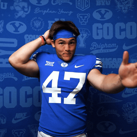 College Football Go Cougs GIF by BYU Cougars