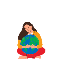 Climate Change Earth Sticker by Hindustan Coca-Cola Beverages Pvt Ltd