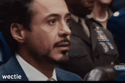 Iron Man Applause GIF