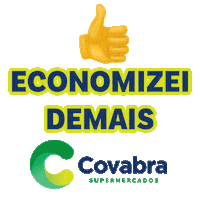 CovabraOficial compras supermercado covabra covabra entrega Sticker