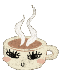 Yayilustra coffee chocolate mug coffee cup Sticker